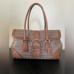 Coach Soho Mini Flap Satchel Vintage 6821